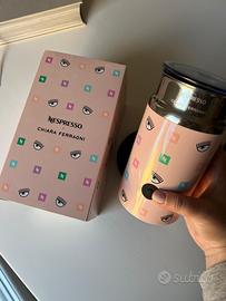 Aeroccino nespresso chiara ferragni