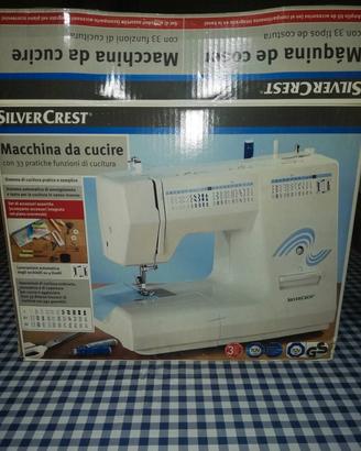 macchina da cucire silver crest nuova