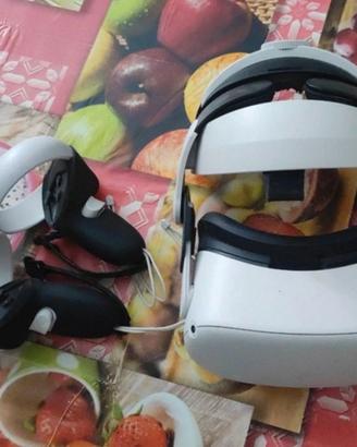 Visore oculus quest 2+ accessori