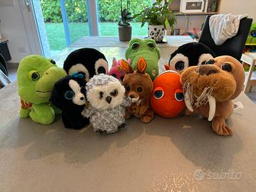 10 pelusche ty e ocean buddies