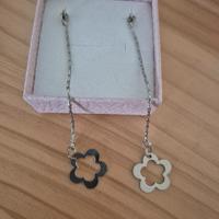 orecchini color argento 