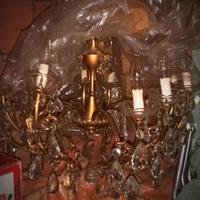 Lampadario vintage anni '50