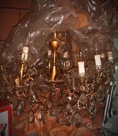 Lampadario vintage anni '50