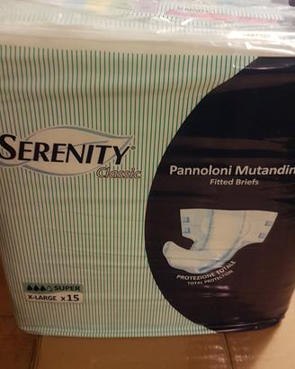 Serenity pannolone mutandina xl