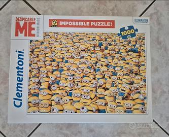 Minions Clementoni Impossible Puzzle 1000 pezzi