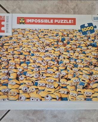 Minions Clementoni Impossible Puzzle 1000 pezzi