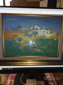 Quadro Manlio Bacosi originale