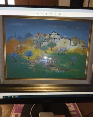 Quadro Manlio Bacosi originale