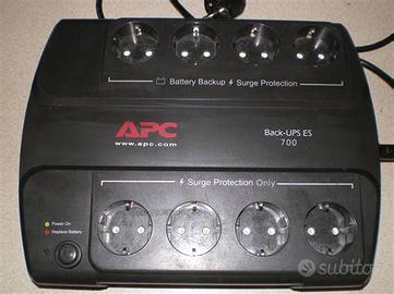 APC UPS ES700 completo di batteria 9aH