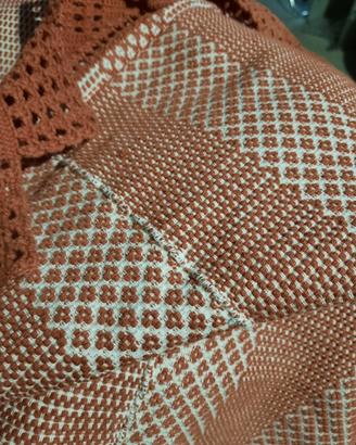 coperta a 4 teli tessuti a telaio 