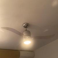Lampadario con ventilatore
