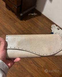 pochette in beige perlato 
