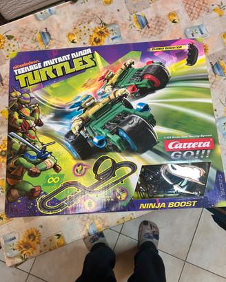 Pista ninja turtle carrera go'