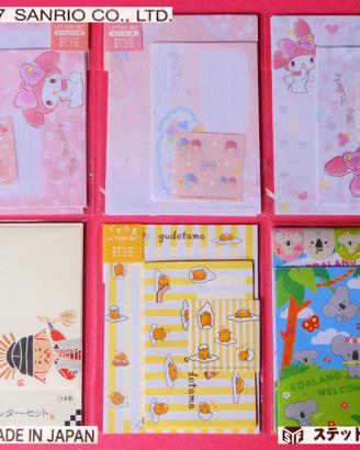 Sanrio KEROPPI KITTY Vintage 1990 Carta da Lettere