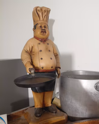 cuoco statua