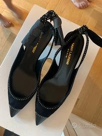 Décolleté slingback Charlotte di Saint Laurent