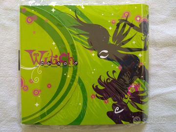 WITCH porta cd verde