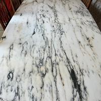 Tavolo antico legno e marmo