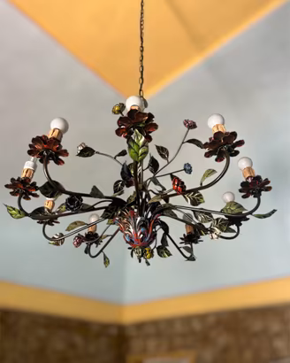 Lampadario e 2 applique