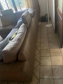 Divano angolare 6 posti poltrone sofà