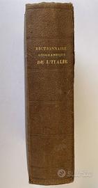 Dictionnaire Géographique Descriptif De L'Italie