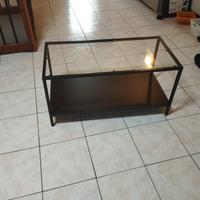 Tavolino con vetro Ikea