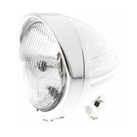 Faro cromato attacco centrale diam 135 mm