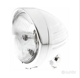Faro cromato attacco centrale diam 135 mm