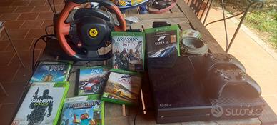 X box one   con volante pedaliera