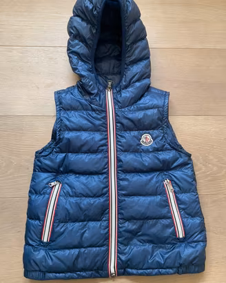 Piumino Moncler smanicato bambino 5 anni