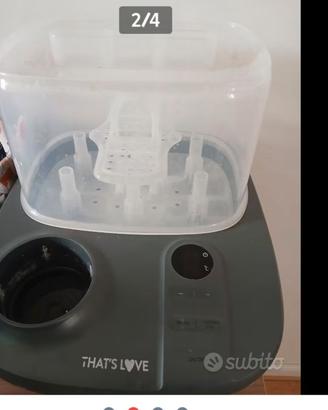 STERILIZZATORE E SCALDABIBERON