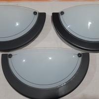 3  appliques da parete interna