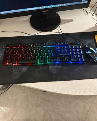 tastiera e mouse da gaming