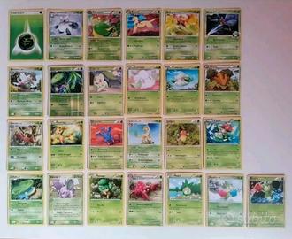 Carte Pokémon Energia varie - Erba