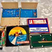 Giochi Vari (Tombola, Battaglia Navale, Biliardo)