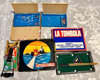 Giochi Vari (Tombola, Battaglia Navale, Biliardo)