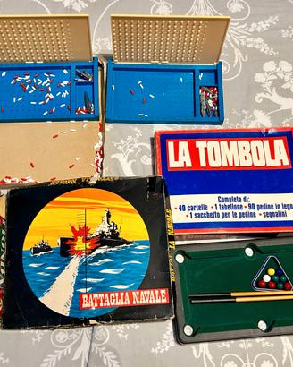 Giochi Vari (Tombola, Battaglia Navale, Biliardo)