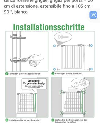 Cancelletto per bambini/ animali