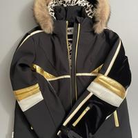 Giacca da Sci termica nera e oro (brand: VIST)