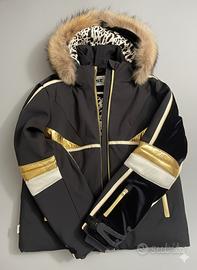 Giacca da Sci termica nera e oro (brand: VIST)