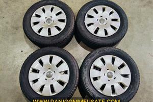 KIT CERCHI IN FERRO E GOMME 205 60 16 AUDI VW