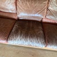 Divano in pelle vintage