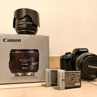 Canon EOS 4000D + obiettivi