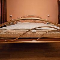 letto in ottone