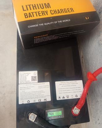 batteria 48 v 100 ah  lifepo4