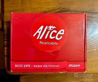 Modem Router ADSL Telecom Alice Gate Base Pirelli