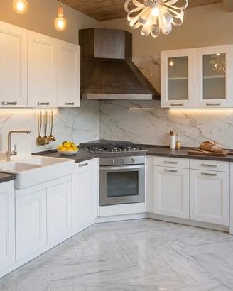 OUTLET- cucina angolare stile classico conte