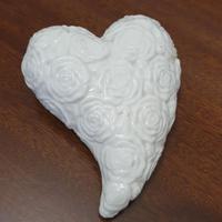 Cuore in ceramica