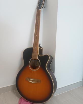 Chitarra acustica cutaway KaSound sunburst