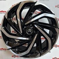 4 cerchi lega citroen ds7 crossback r19 lt4034